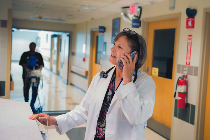 Emory professor Susan Ray is chief of Emory's infectious disease service at Grady Hospital, where doctors diagnose a case of tuberculosis a week, more than the total diagnosed in some states in a year. As hospital epidemiologist and TB consultant for the state of Georgia, Dr. Ray helps Grady maintain its nationally recognized ability to prevent the spread of TB. 