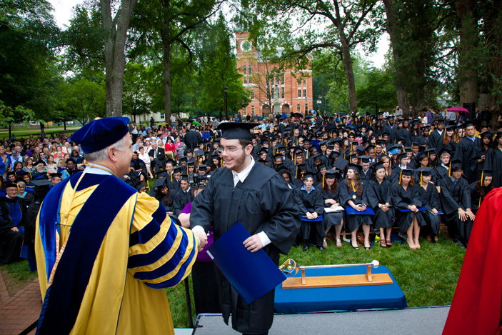 Oxford college commencement