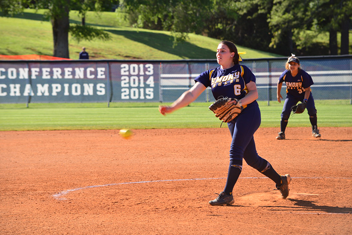 All-American pitcher Brittany File returns to the mound for Emory Softball after striking out a school-record 343 opposing hitters last season.