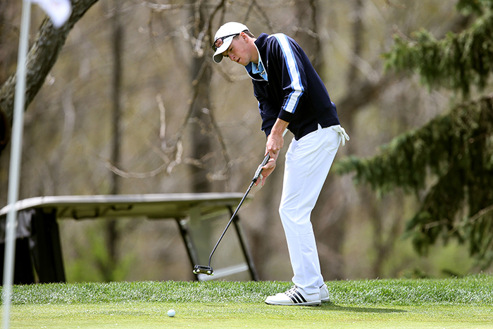 With 50 career rounds under his belt, Keenan Hickton helps bring depth and experience to Emory Golf.