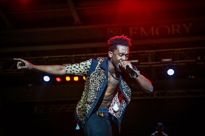 Desiigner opens for Lil Yachty at a Dooley's Week concert