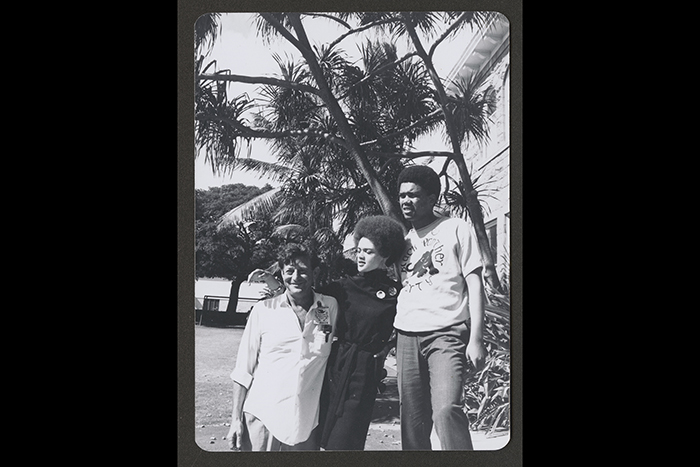 Kathleen Cleaver and friends