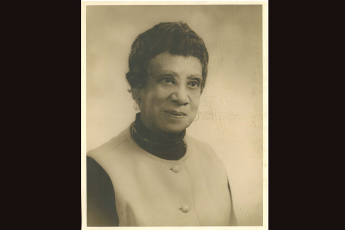 Portrait of May Miller, undated. Credit: May Miller papers, MARBL, Emory University.