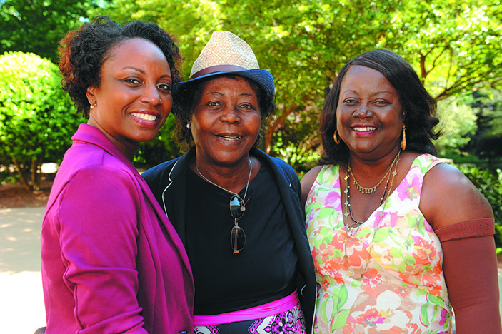Pamela Bryant, her mother Juanita Bradley, and aunt Jennie Williams, are all breast cancer survivors. Bryant went on a clinical trial that cut the length of her radiation treatment in half. 