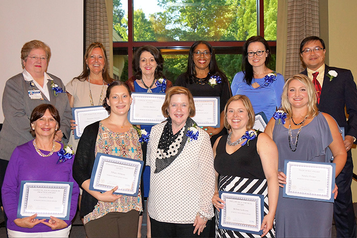 Nursing Excellence Award honorees from Emory University Hospital / Emory University Hospital at Wesley Woods