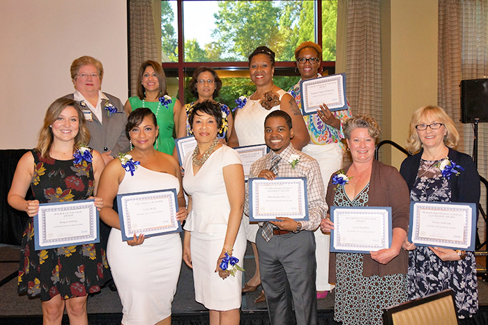 Nursing Excellence Award honorees from Emory University Hospital Midtown