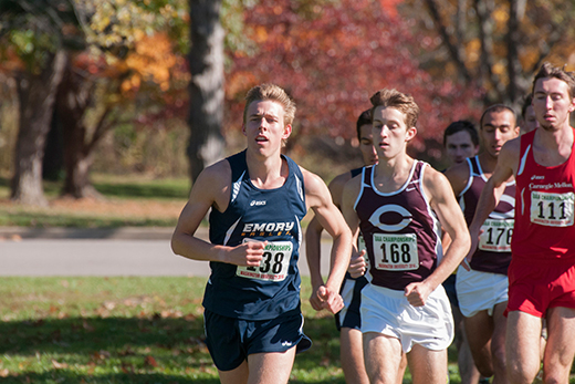 Senior Lukas Mees was the driving force on the men's cross country team, crossing the finish line in the No. 1 spot out of 203 runners at the Regional Championships.