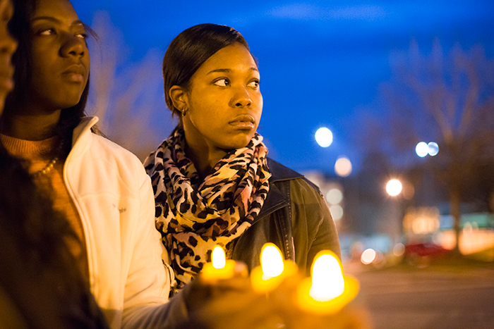 The Emory chapter of the NAACP hosted a candlelight vigil 