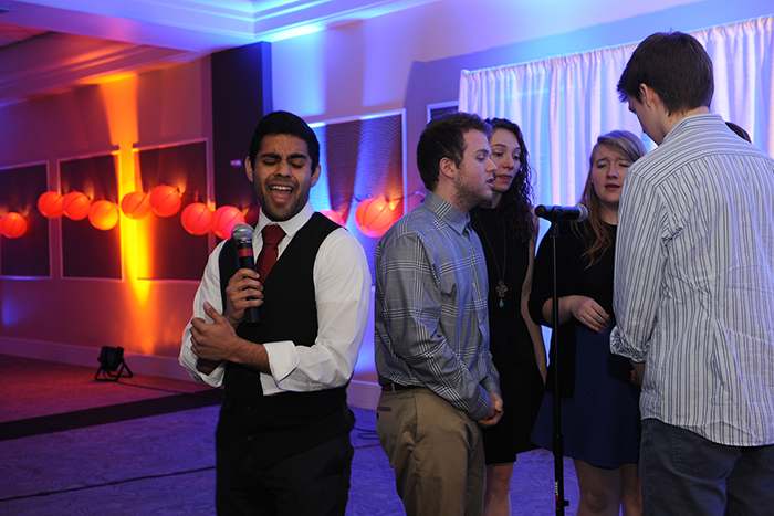 Emory students welcomed the Lunar New Year with the annual Moonlight Gala, held Saturday, Feb. 6, in Cox Ballroom. 
