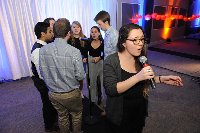 Emory students welcomed the Lunar New Year with the annual Moonlight Gala, held Saturday, Feb. 6, in Cox Ballroom. 