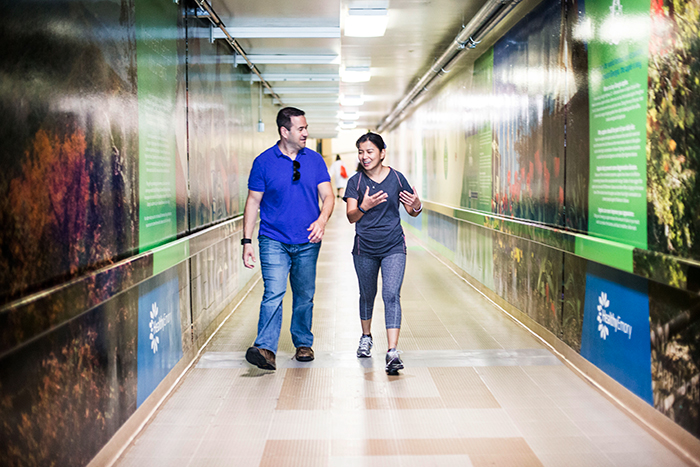 Employees of Emory University and Emory Healthcare collectively walked 1.37 million miles, climbed 2.98 million flights of stairs and took over 3 billion total steps for the 2016 Move More Challenge.