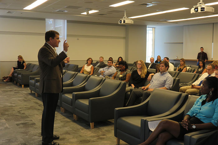 Todd Sherer, executive director of Technology Transfer at Emory University, talks about the Emory-commercial partnership.