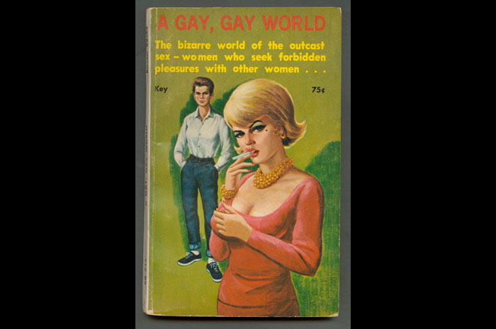 This book, also published in the 1960s, is part of MARBL's gay paperback collection. 