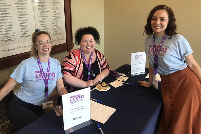 The conference was supported by a group of dedicated volunteered, many from PRISM Health (Programs, Research, & Innovation in Sexual Minority Health), based at the Rollins School of Public Health. 