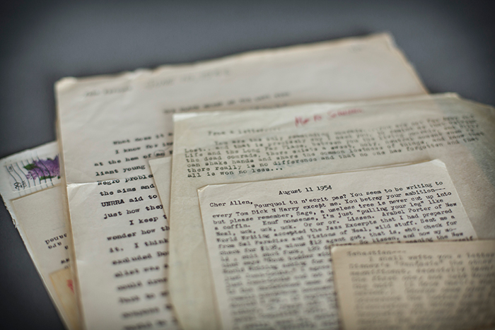 Various Kerouac correspondence and manuscripts, 1940s to 1960s.