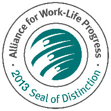 Alliance for Work-Life Progress Seal of Distinction 2013