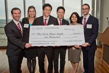Global health case competition winners