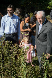 Jimmy Carter and Jaap de Roode