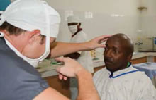 treating patients in Madagascar
