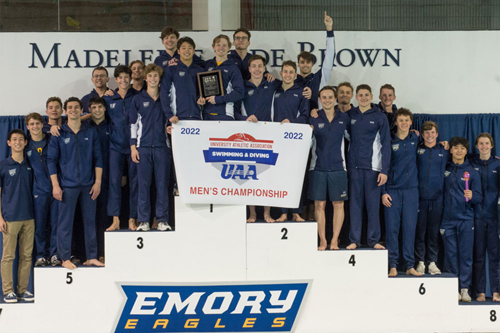Men's swimming and diving