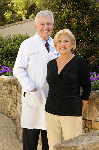 Dr. David Lawson with Brenda Nease