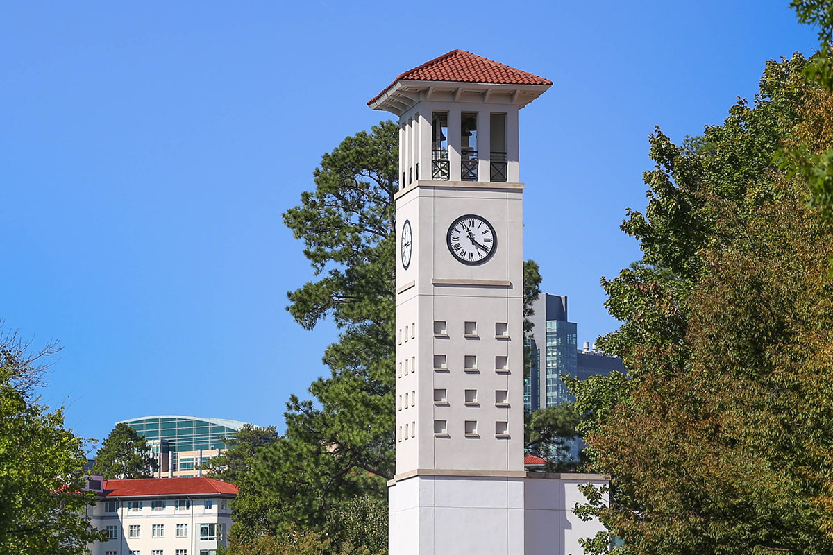 Emory University clock tower